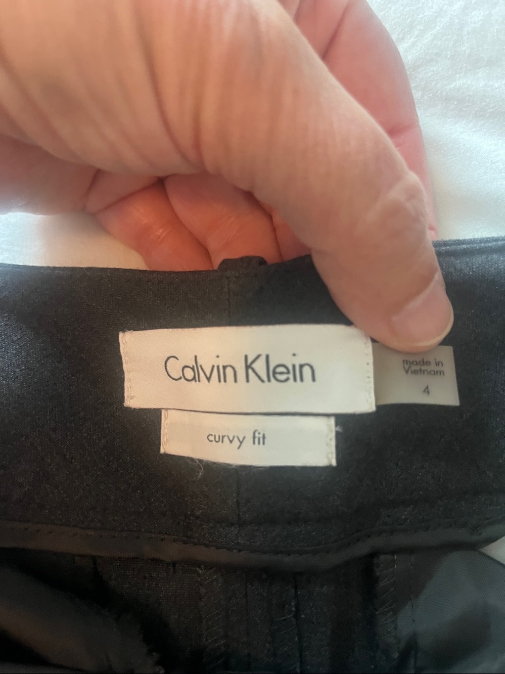 Classic Black (charcoal) Dress Pants - Picture 4 of 4
